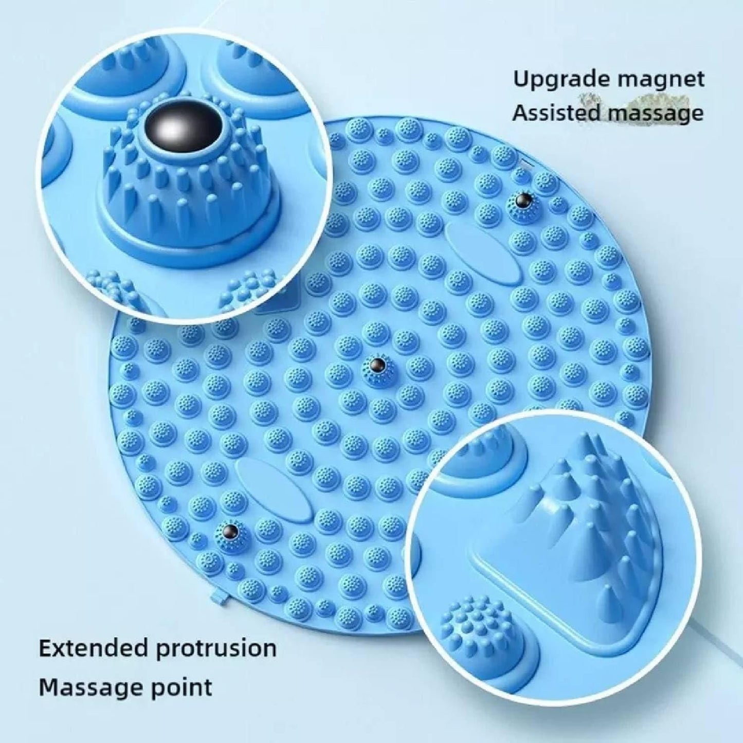 Silicone Foot Massage Pad Durable with Tactile Pressure Points